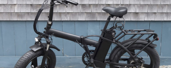 Vélo électrique pliant